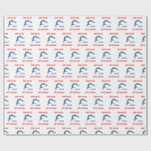 Zeg niet dat ik niet moet wegdraaien! Gymnastiek Cadeaupapier (Vlak)