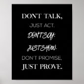 Zeg niet gewoon dat show geen prom is. poster (Voorkant)