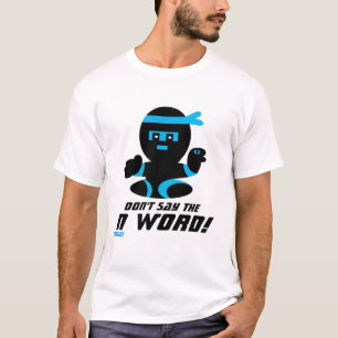 Zeg niet het T-shirt van N Word