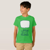 Zeg niets t-shirt (Voorkant volledig)