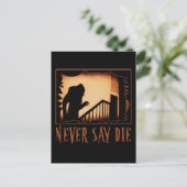 Zeg nooit die Nosferatu Halloween-overhemden, appa Briefkaart (Staand voorkant)