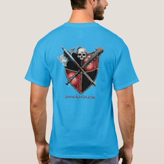 Zeg nooit koorts in het T-shirt van Deadwood van A (Achterkant)