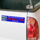 Zeg OH HELL NEE! bij de amendementen van Minnesota Bumpersticker (Op Truck)