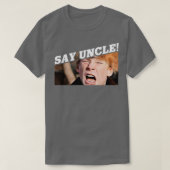 Zeg oom Scut Farkus T-shirt (Design voorkant)