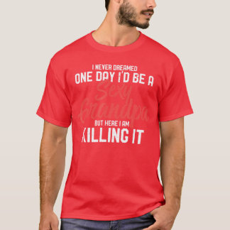 Zeg opa ik Groot oude grootvader ik Geschenk jonge T-shirt