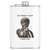 Zeg opnieuw grind als ik ben dat je fietst. heupfles (Voorkant)