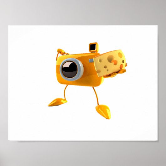 Zeg Poster kaas (Voorkant)