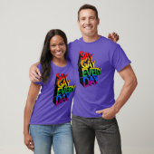 Zeg Regenboog Elke Dag T-shirt (Unisex)