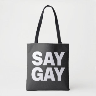 ZEG ROZE Grappige LGBTQ trots Tote Bag