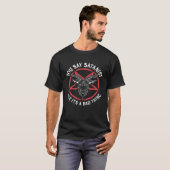 Zeg Satanist Satanic Baphomet Witchcraft Gothic Oc T-shirt (Voorkant volledig)