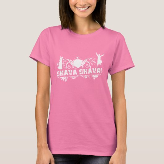 Zeg Shava Shava! (DAMES) T-shirt (Voorkant)
