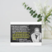 Zeg tegen de parlementsleden dat Bronwyn Bishop mo Briefkaart (Staand voorkant)