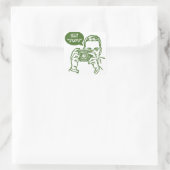 Zeg Tofu Vierkante Sticker (Tas)