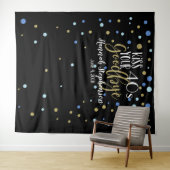 zeg vaarwel tegen je 40-er jaren 50e verjaardagsfe wandkleed (In Situ (horizontaal))