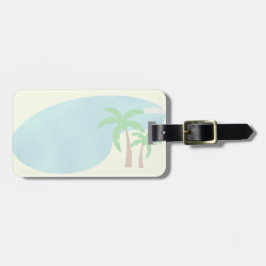 Zeg Vacation Retro Art Fun Nostalgia Bagagelabel