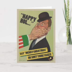 Zeg "Vrolijke Kerstmis" of sluit Uw Pop Feestdagen Kaart