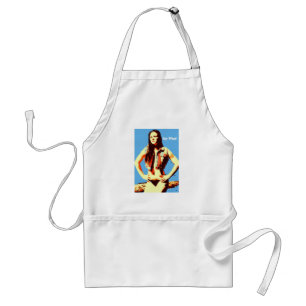 zeg wat het bikini - meisje apron zegt standaard schort