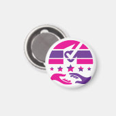 Zeg wat je denkt magneet (Voorkant / Achterkant)