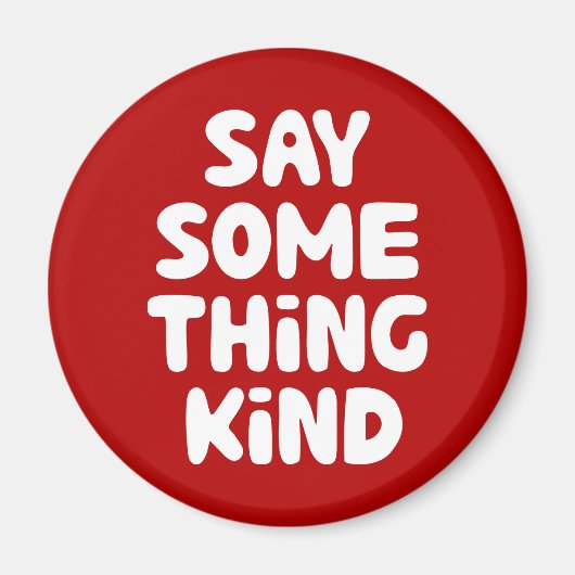 Zeg wat voor soort dingen magneet (Voorkant)