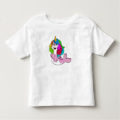 Zegel als Unicorn Kinder Shirts (Voorkant)