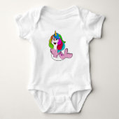 Zegel als Unicorn Romper (Voorkant)