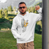 Zegel die de saxofone afspeelt hoodie