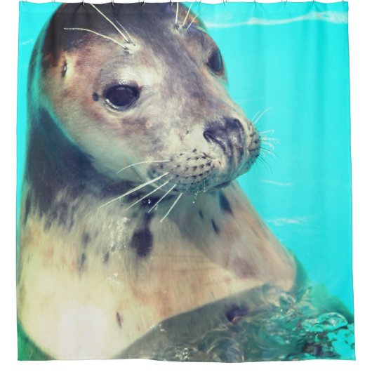 Zegel Douchegordijn (Voorkant)