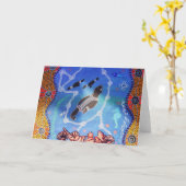 Zegel dromen kaart (Gele Bloem)