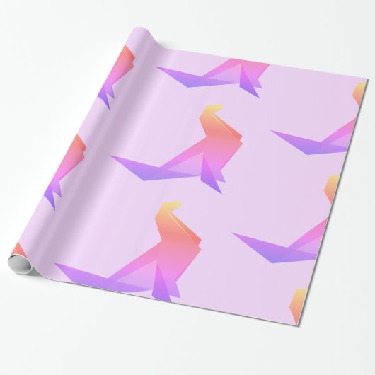 Zegel Feest Cadeaupapier (Uitgerold)