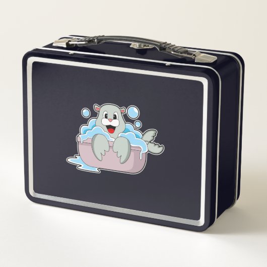 Zegel in Bathtub (Achterkant)