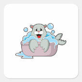 Zegel in Bathtub (Voorkant)