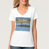 Zegel in Casco Bay Maine T-shirt (Voorkant)