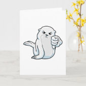 Zegel met Afkeuren Kaart (Gele Bloem)