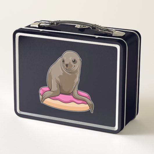 Zegel met Donut (Achterkant)