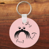 Zegel met fabelachtige whiskers sleutelhanger (Voorkant)