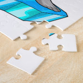 Zegel met ijsvleugel legpuzzel (Zijkant)