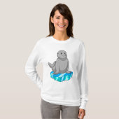 Zegel met ijsvleugel t-shirt (Voorkant volledig)