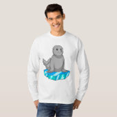 Zegel met ijsvleugel t-shirt (Voorkant volledig)