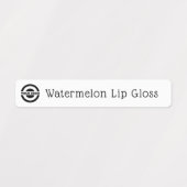 Zegel met logo productbeveiligingsdeksel labels (Design 1)
