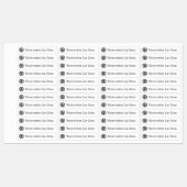 Zegel met logo productbeveiligingsdeksel labels (Vel)