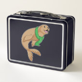 Zegel met Scarf (Achterkant)