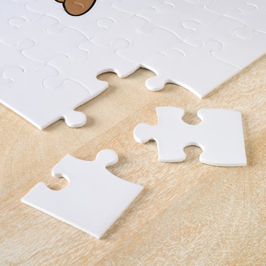 Zegel met Scarf Legpuzzel (Zijkant)