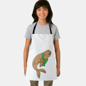 Zegel met Scarf Schort (Insitu)