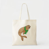 Zegel met Scarf Tote Bag (Voorkant)