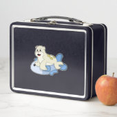 Zegel met vis (In situ)