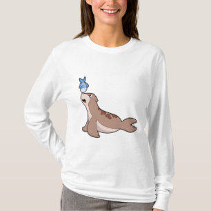 Zegel met vis (2).PNG T-shirt