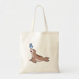 Zegel met vis (2).PNG Tote Bag