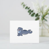 Zegel met vis (3).PNG Briefkaart (Staand voorkant)