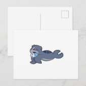 Zegel met vis (3).PNG Briefkaart (Voorkant / Achterkant)