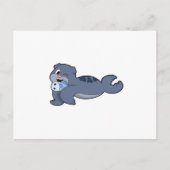 Zegel met vis (3).PNG Briefkaart (Voorkant)